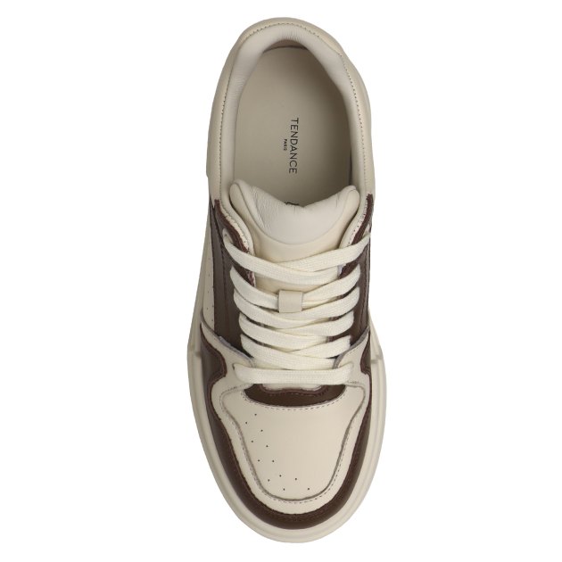 Женские кеды TENDANCE, Артикул MJ-203-01, коричневый | 4031276. Ракурс 2