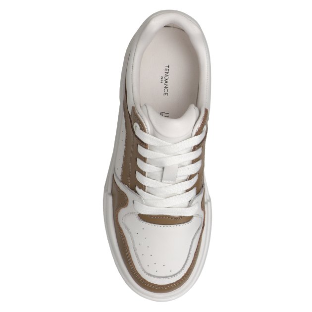 Женские кеды TENDANCE, Артикул MJ-203-01, темно-бежевый | 4031277. Ракурс 2