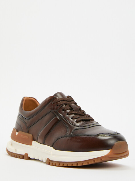 Мужские кроссовки TENDANCE, Артикул SN273A-06, темно-коричневый | 4031763. Ракурс 3