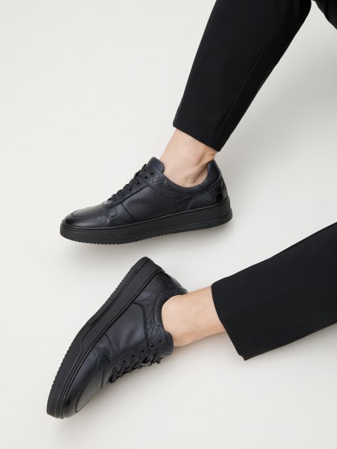 Мужские кеды TENDANCE, Артикул SN187A-32, темно-синий | 4031783. Ракурс 2