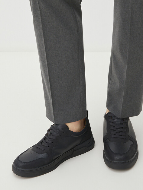 Мужские кеды TENDANCE, Артикул SN239A-08, темно-синий | 4031790. Ракурс 2