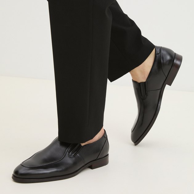 Мужские лоферы TENDANCE, Артикул SN283A-02, черный | 4031827. Ракурс 6