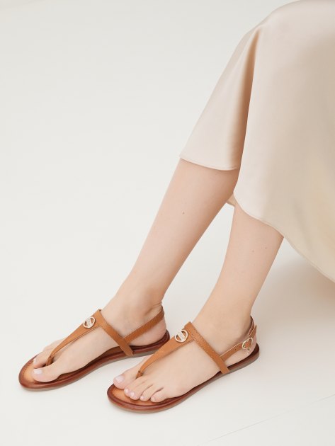 Женские сандалии S.OLIVER ELINORA, Артикул 5-5-28126-42, светло-коричневый | 4032627. Ракурс 2