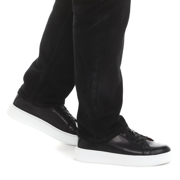 Мужские кеды MAISON DAVID, Артикул TM2689F-10, черный | 4033514. Ракурс 4