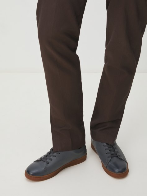 Мужские кеды MAISON DAVID, Артикул TM3070F-7, графитовый | 4034290. Ракурс 2