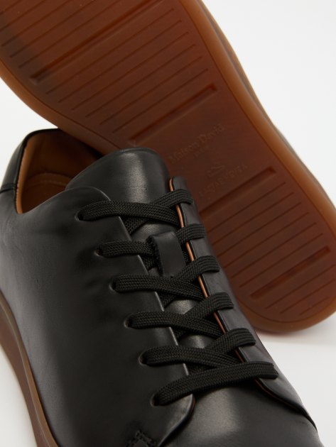 Мужские кеды MAISON DAVID, Артикул TM3070F-7, черный | 4034293. Ракурс 6