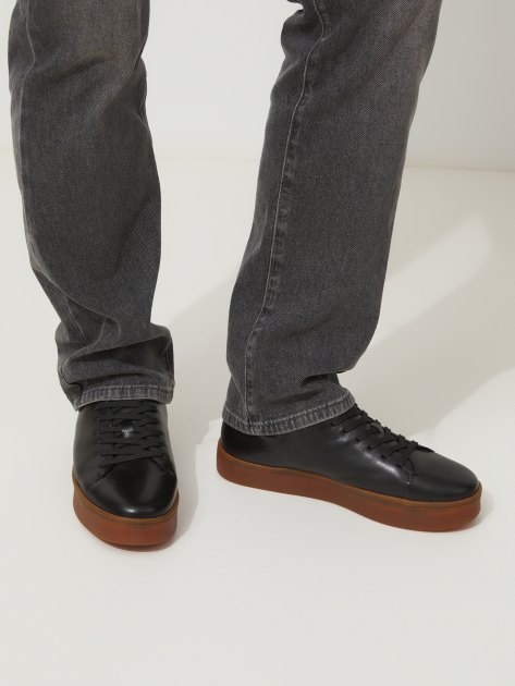 Мужские кеды MAISON DAVID, Артикул TM3079F-3, черный | 4034317. Ракурс 2