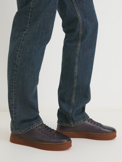 Мужские кеды MAISON DAVID, Артикул TM3079F-3, серовато-коричневый | 4034322. Ракурс 2