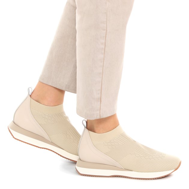 Женские кроссовки-носки KELTON FLORENCE, Артикул AH0306, бежевый | 4034963. Ракурс 4