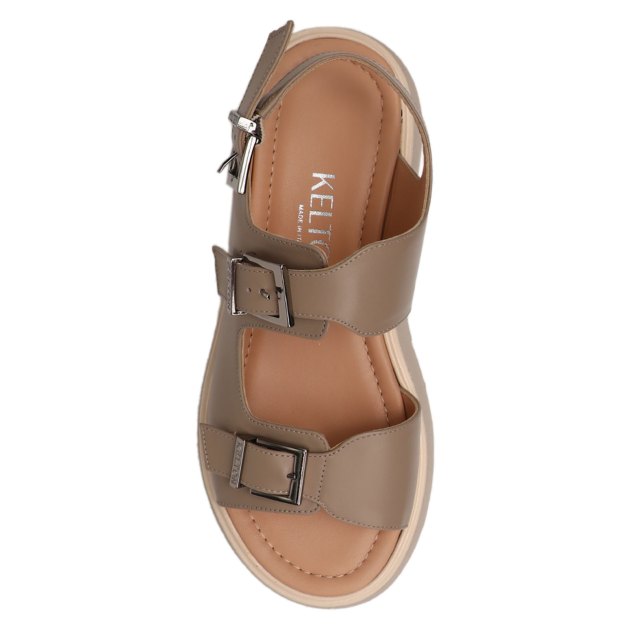 Женские сандалии KELTON SERE, Артикул AJ1206, серо-бежевый | 4034975. Ракурс 2