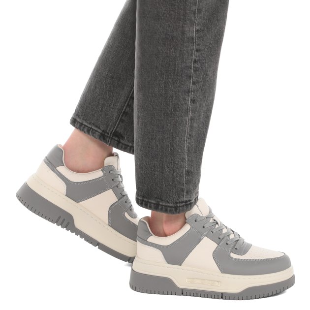 Женские кеды TENDANCE, Артикул MJ-2022-01, серый | 4035314. Ракурс 4