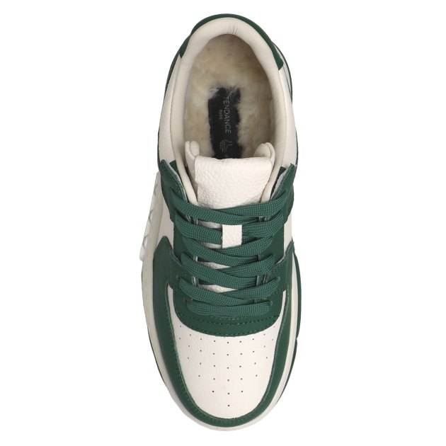 Женские кеды TENDANCE, Артикул MJ-2022-01, зеленый | 4035318. Ракурс 2