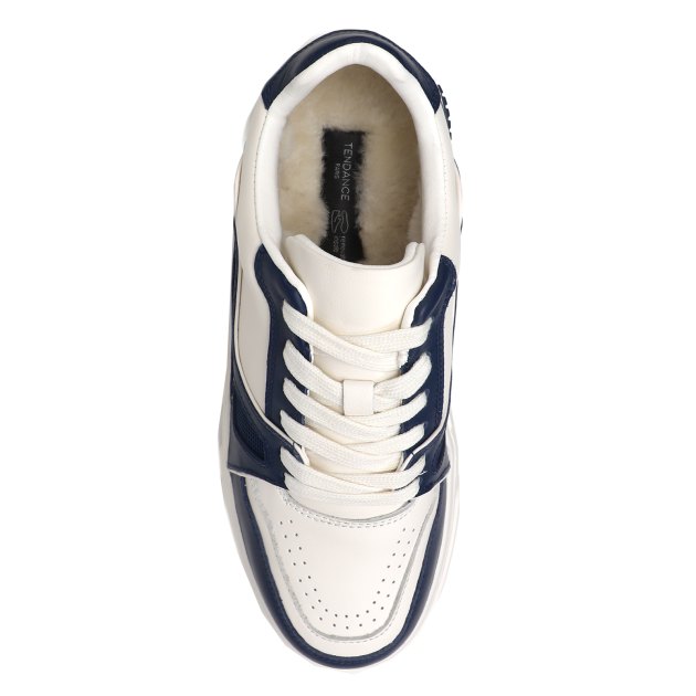 Женские кеды TENDANCE, Артикул MJ-910-01, темно-синий | 4035355. Ракурс 2