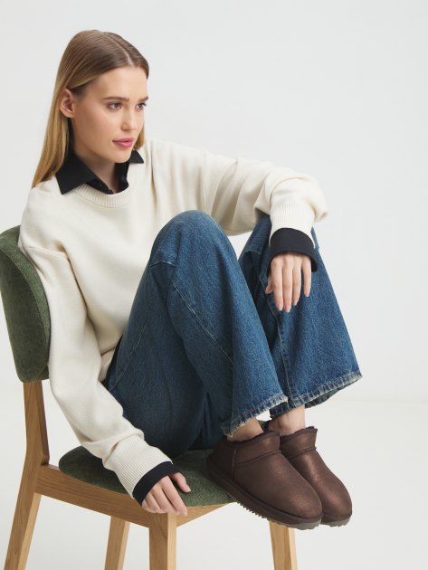 Женские угги TENDANCE, Артикул IM-RDV56, бронзово-коричневый | 4036212. Ракурс 7