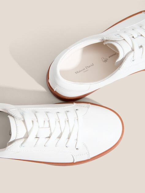 Женские кеды MAISON DAVID, Артикул TM3075F-5, белый | 4036319. Ракурс 4