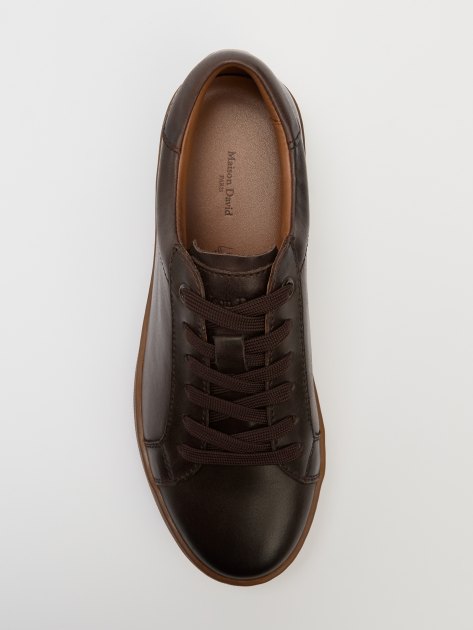 Женские кеды MAISON DAVID, Артикул TM3075F-5, темно-коричневый | 4036323. Ракурс 5