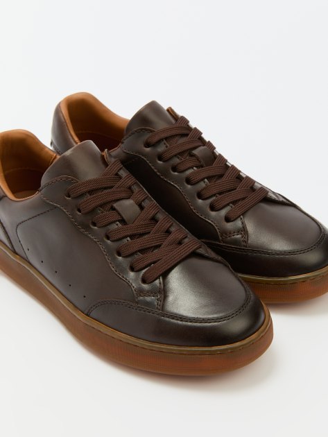 Женские кеды MAISON DAVID, Артикул TM3075F-6, темно-коричневый | 4036333. Ракурс 6