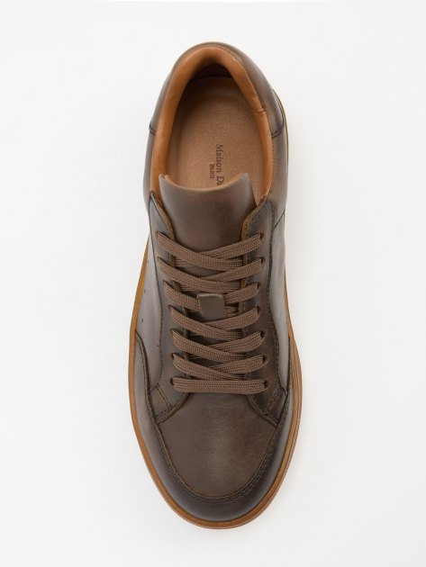 Женские кеды MAISON DAVID, Артикул TM3075F-6, серо-коричневый | 4036338. Ракурс 5