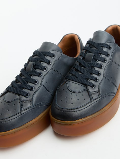 Женские кеды MAISON DAVID, Артикул TM3069F-1, серо-синий | 4036343. Ракурс 6