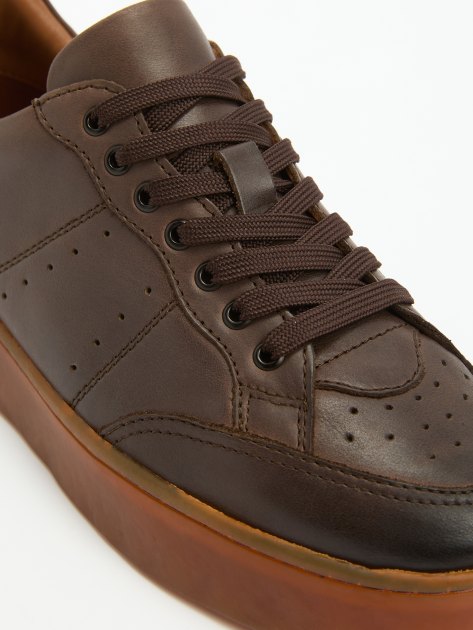 Женские кеды MAISON DAVID, Артикул TM3069F-1, коричневый | 4036345. Ракурс 6