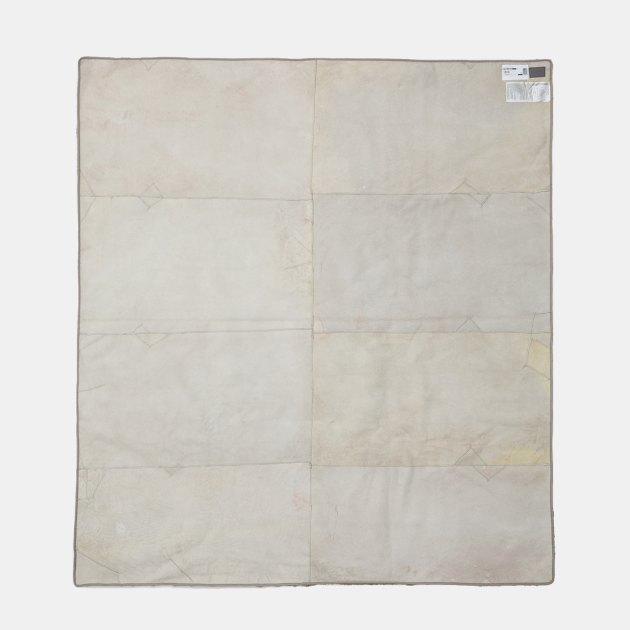 Ковер из натуральной овчины 2.5x2м MAISON DAVID, Артикул IM-RUG 2.5x2m, зелено-серый | 4037160. Ракурс 3