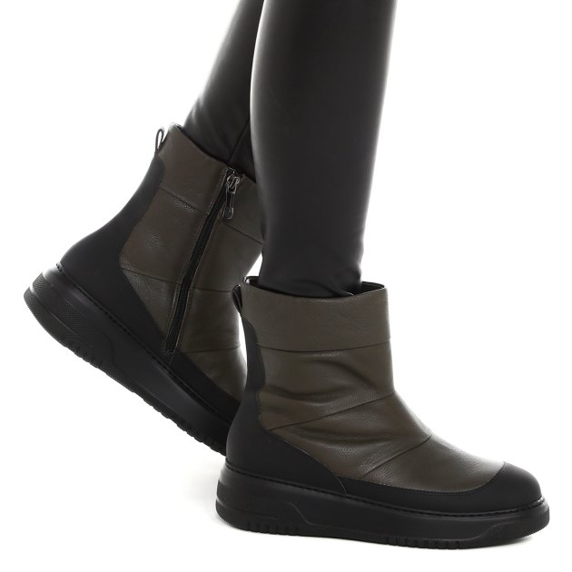 Женские ботинки GIOVANNI FABIANI TREND, Артикул W23204, серо-зеленый | 4037962. Ракурс 4