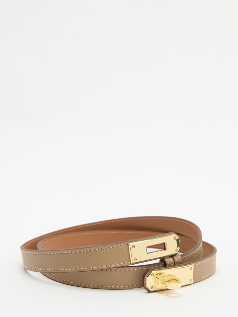 Женский ремень 106 см MAISON DAVID, Артикул MRH-PD002, темно-бежевый | 4038594. Ракурс 4