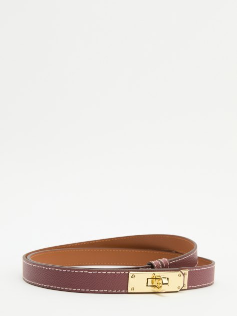 Женский ремень 106 см MAISON DAVID, Артикул MRH-PD002, бордовый | 4038604. Ракурс 2