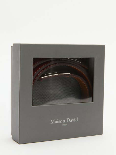 Женский ремень 106 см MAISON DAVID, Артикул MRH-PD002, красный | 4038607. Ракурс 5