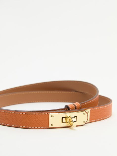 Женский ремень 106 см MAISON DAVID, Артикул MRH-PD002, оранжевый | 4038608. Ракурс 3