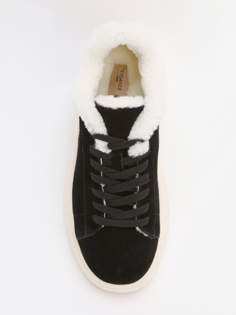 Женские кеды TENDANCE, Артикул YS-38117A-1, черный | 4038665. Ракурс 5