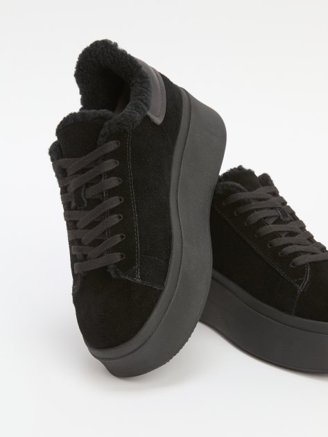 Женские кеды TENDANCE, Артикул YS-38117A-1, черный | 4038666. Ракурс 6