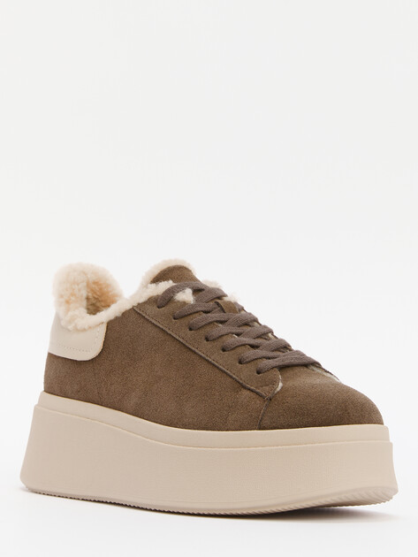 Женские кеды TENDANCE, Артикул YS-38117A-1, темно-коричневый | 4038667. Ракурс 3