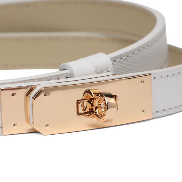 Женский ремень с регулировкой по талии CALZETTI, Артикул VIVIAN, белый | 4041174. Ракурс 2