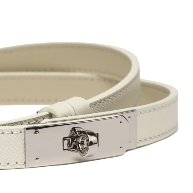 Женский ремень с регулировкой по талии CALZETTI, Артикул VIVIAN, молочно-белый | 4041176. Ракурс 2