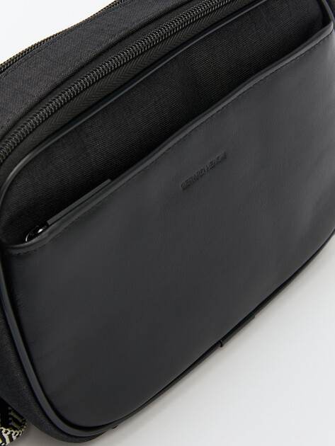 Мужская сумка через плечо GERARD HENON, Артикул 22654B, черный | 4042971. Ракурс 3
