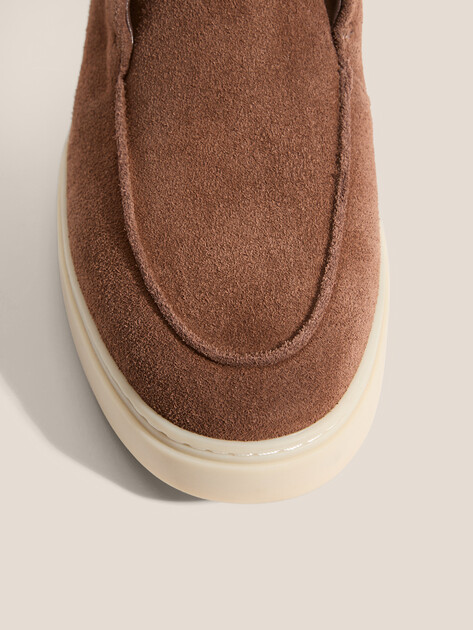 Женские высокие лоферы TENDANCE, Артикул YS-005H-42, темно-коричневый | 4043126. Ракурс 4