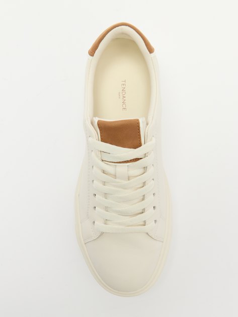 Женские кеды TENDANCE, Артикул YS-38095A-1, белый | 4043145. Ракурс 5