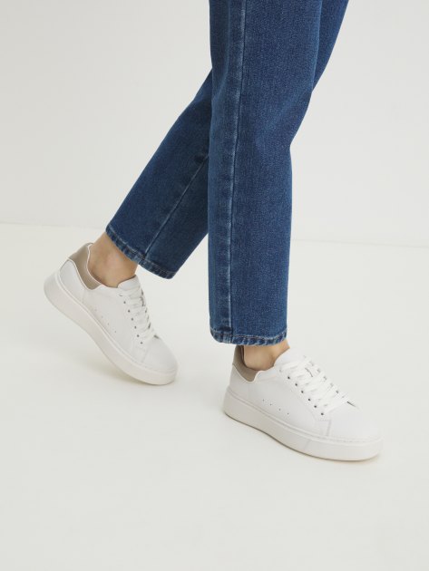 Женские кеды TENDANCE, Артикул YS-38095A-2, белый | 4043154. Ракурс 2