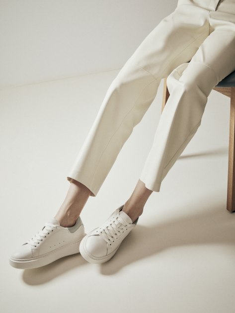 Женские кеды TENDANCE, Артикул YS-38095A-2, белый | 4043160. Ракурс 7