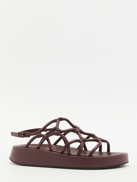 Женские сандалии TENDANCE, Артикул YS-9509L-1, бордовый | 4043162. Ракурс 3