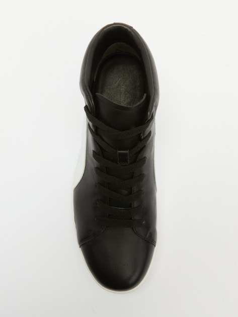 Мужские высокие кеды TENDANCE, Артикул YS-M38077-51, черный | 4043175. Ракурс 5