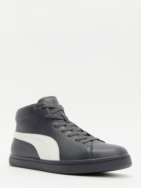 Мужские высокие кеды TENDANCE, Артикул YS-M38077-51, темно-синий | 4043178. Ракурс 3