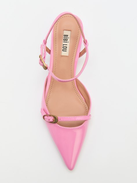 Женские туфли с открытой пяткой (слингбэк) BIBI LOU LINDA 40, Артикул 675Z21VK, розовый | 4044002. Ракурс 5