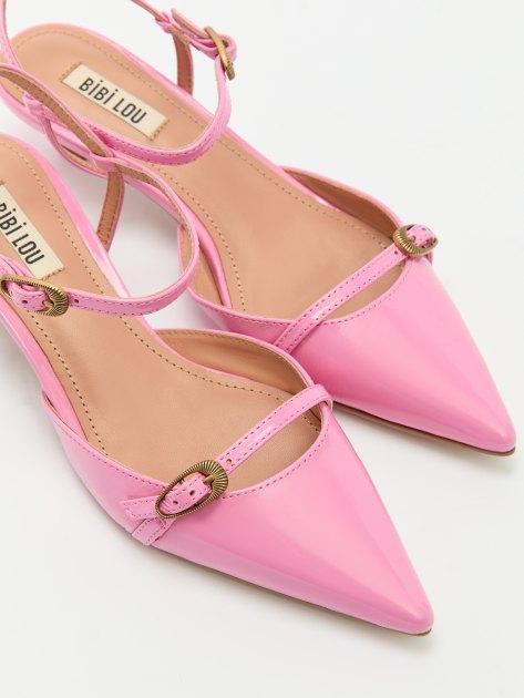 Женские туфли с открытой пяткой (слингбэк) BIBI LOU LINDA 40, Артикул 675Z21VK, розовый | 4044002. Ракурс 6