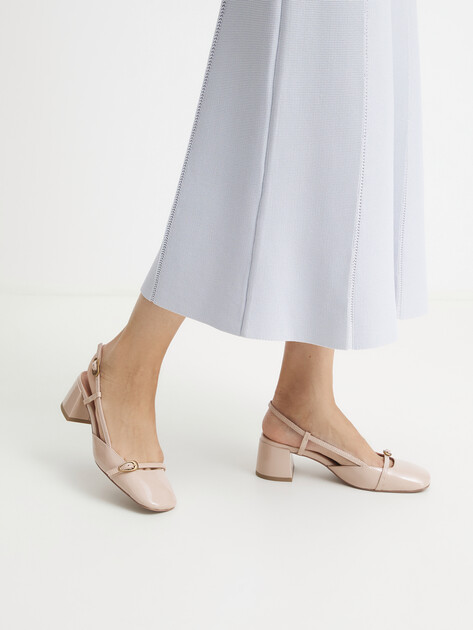 Женские туфли с открытой пяткой (слингбэк) BIBI LOU PATTY, Артикул 676Z21VK, розовато-бежевый | 4044005. Ракурс 2 Женские туфли с открытой пяткой (слингбэк) BIBI LOU PATTY, Артикул 676Z21VK, розовато-бежевый | 4044005. Ракурс 2