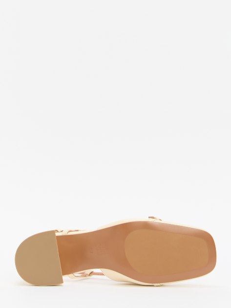 Женские туфли с открытой пяткой (слингбэк) BIBI LOU PATTY, Артикул 676Z21VK, молочно-бежевый | 4044006. Ракурс 4
