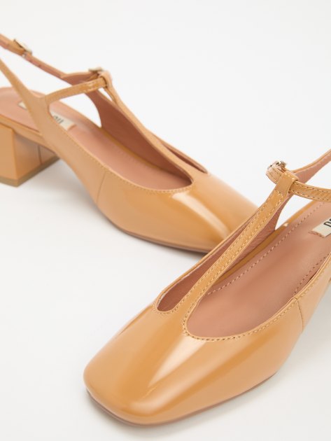 Женские туфли с открытой пяткой (слингбэк) BIBI LOU MIGNON 55, Артикул 683Z21VK, бежевый | 4044015. Ракурс 6