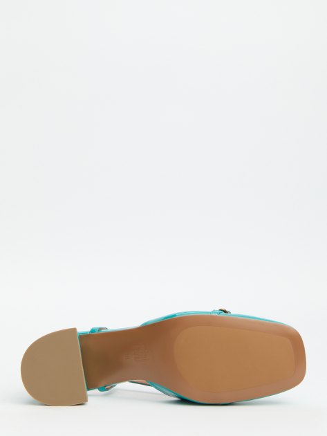 Женские туфли с открытой пяткой (слингбэк) BIBI LOU PATTY, Артикул 676Z21VK, бирюзовый | 4044061. Ракурс 4