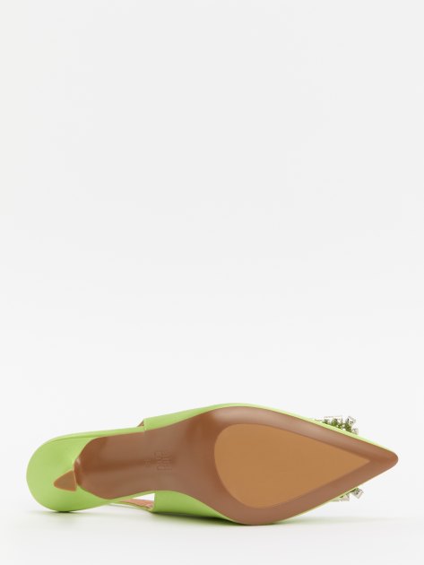 Женские туфли с открытой пяткой (слингбэк) BIBI LOU ELISABETTA 90, Артикул 511Z75VK, светло-зеленый | 4044086. Ракурс 4